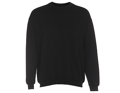 10 stk sweat crew neck sort 2xl