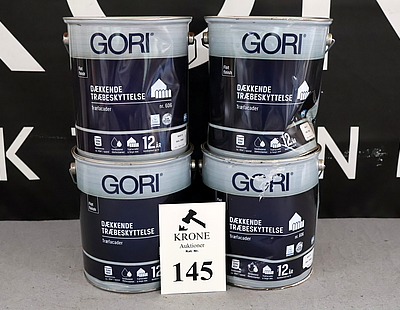 4 stk gori daekkende traebeskyttelse traefacade a 45l produkt nr 606 base 30 skal tones